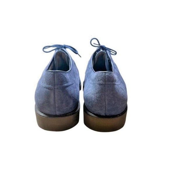 Hush Puppies Blue Suede Shoes Mens Size 12 Lace Up Oxford Elvis Preppy Classic main image 8